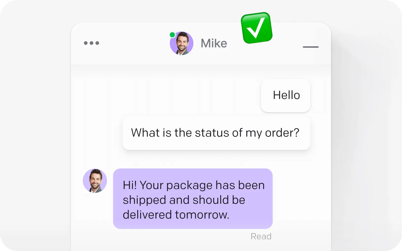 Customer service with live chat for BigCommerce store