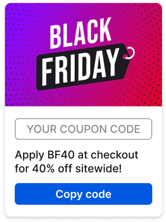 LiveChat® campaign template that motivated shoppers to add more to their carts with a coupon code