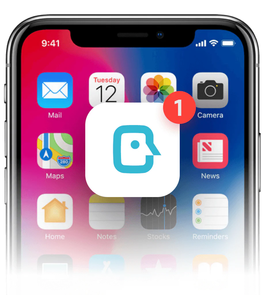 Chat app notification