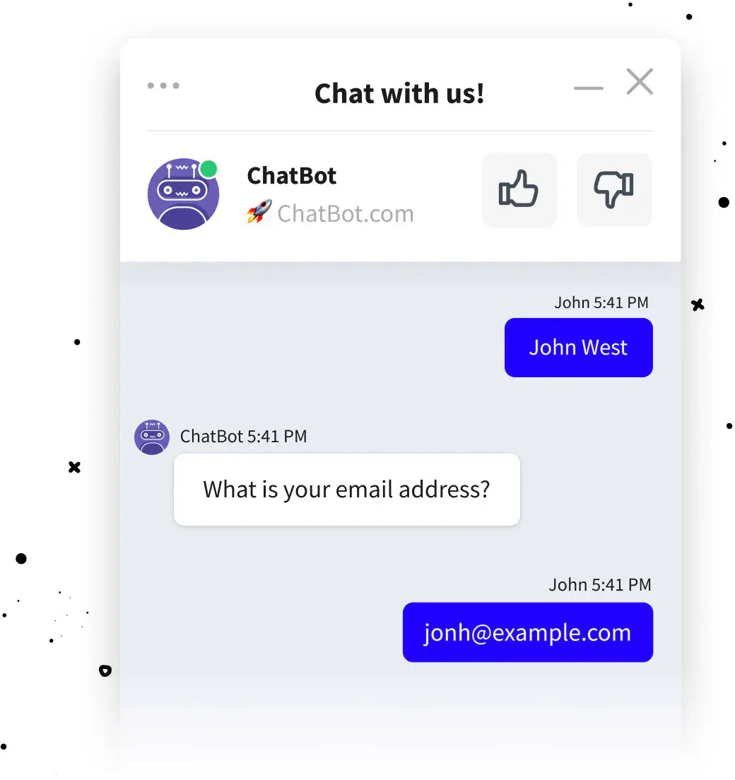 Lead generation chat bot for LiveChat integration
