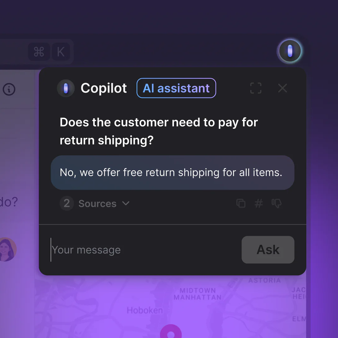 Live chat Copilot for Black Friday