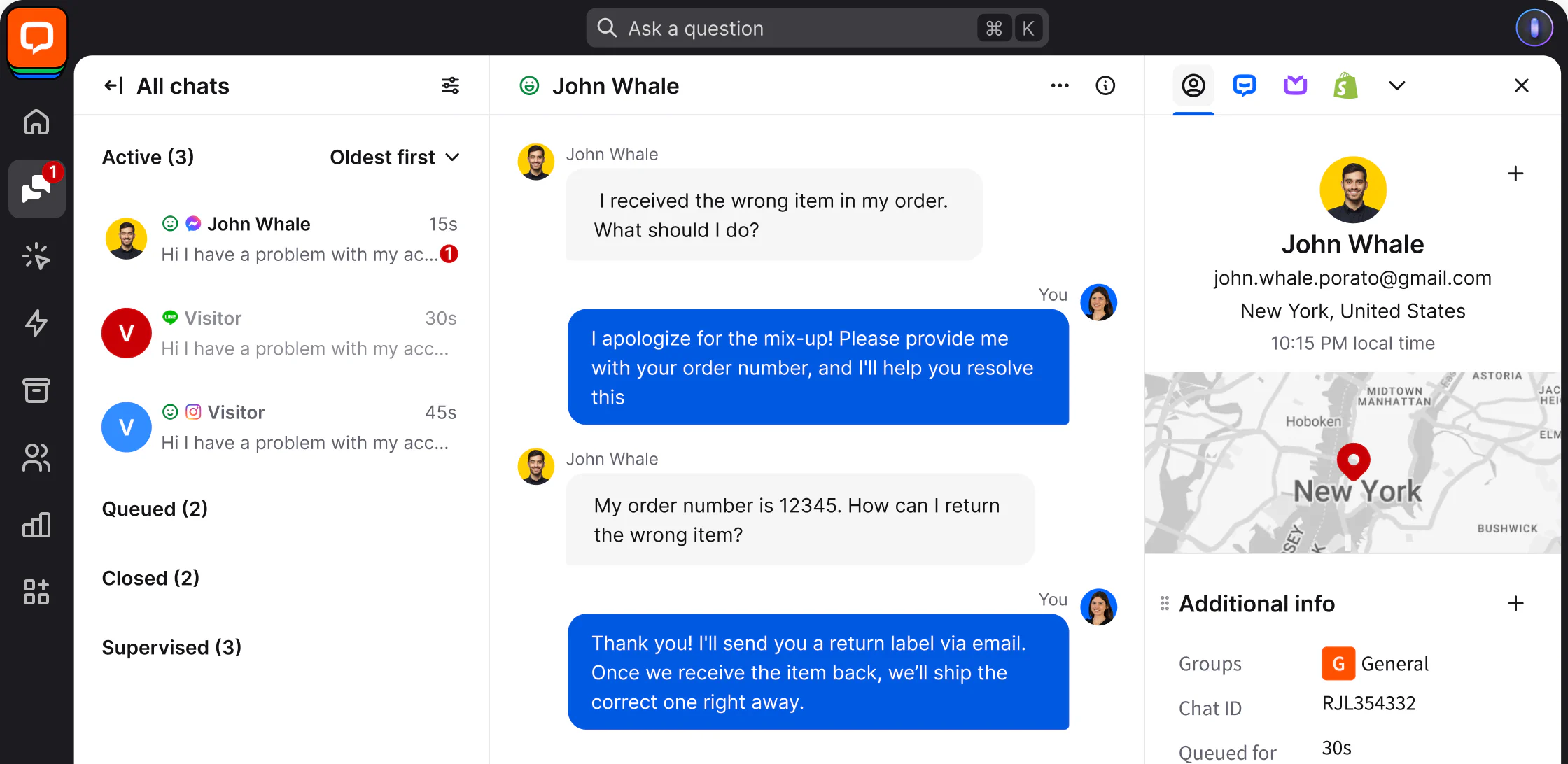 Live chat software for Holiday Season