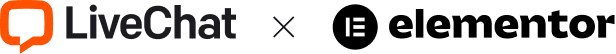LiveChat® and Elementor integration