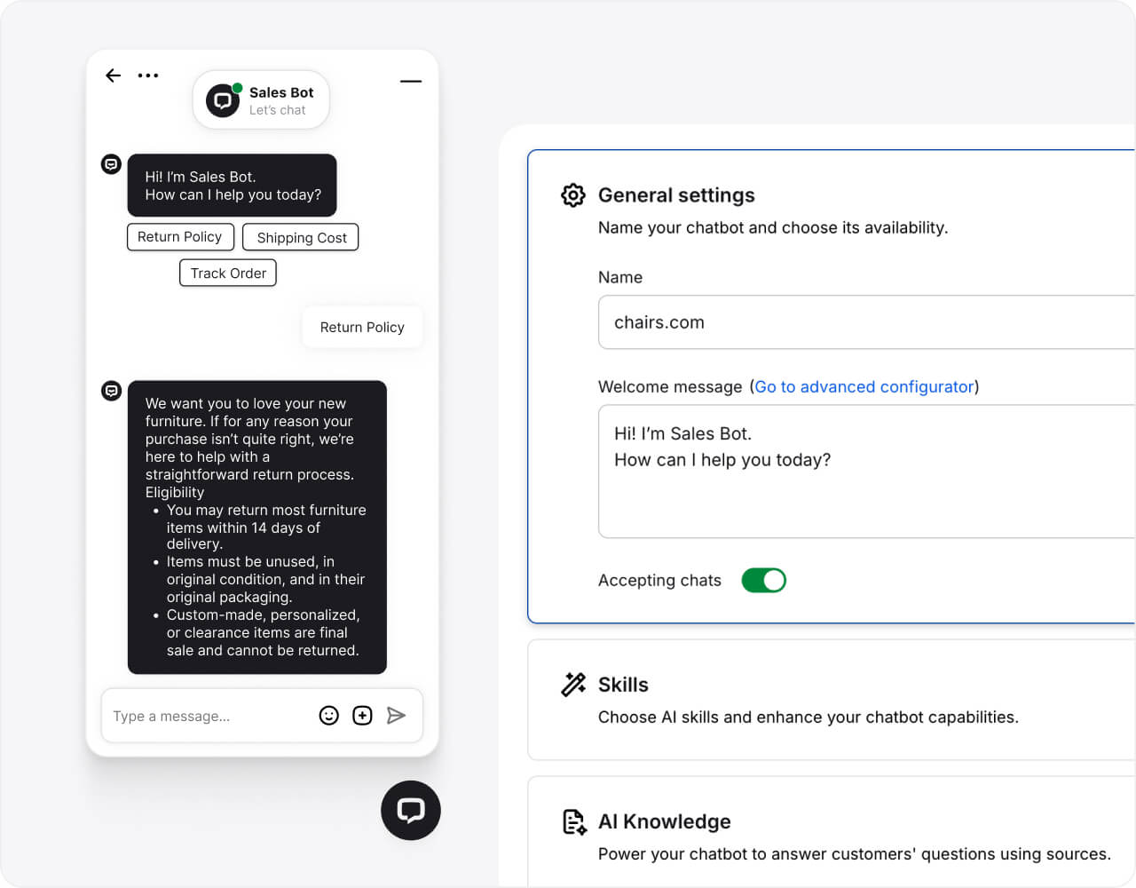 Always-on AI support