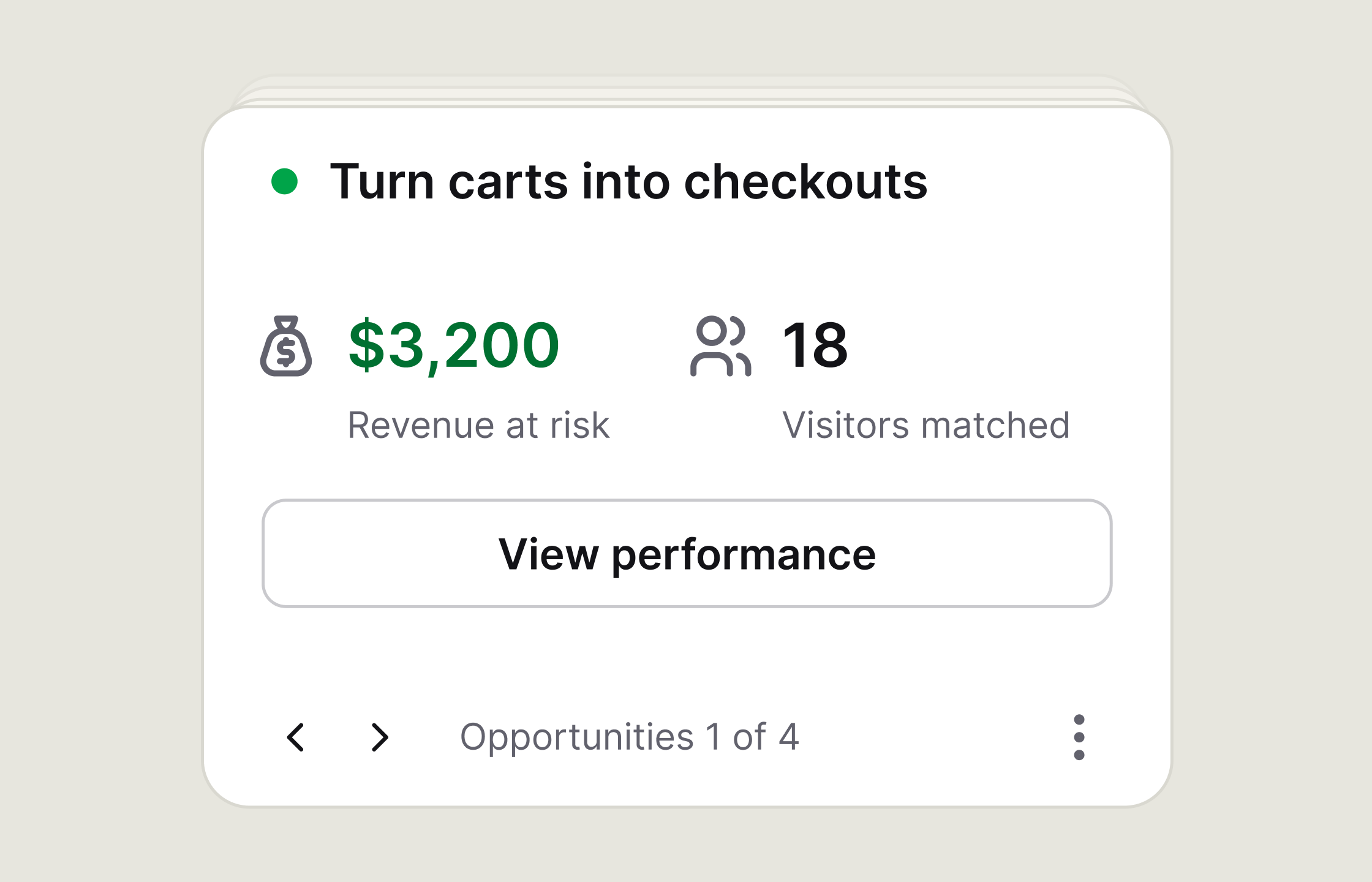 A customer group based on shared behavior and buying intent.