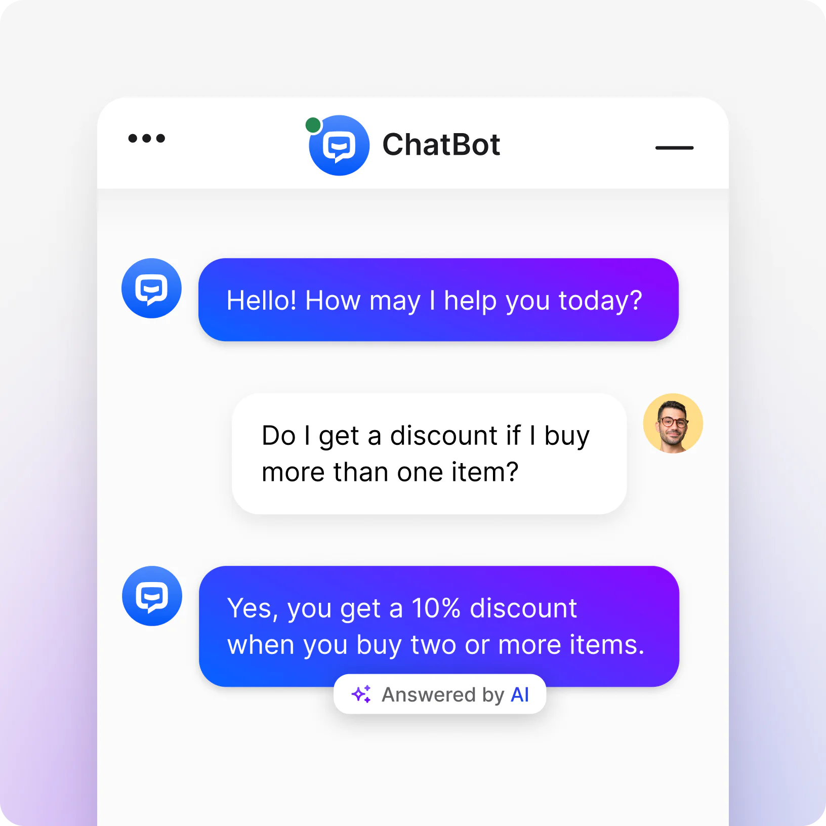 The look of the LiveChat® widget on a website and the look of the LiveChat® application from the inside.