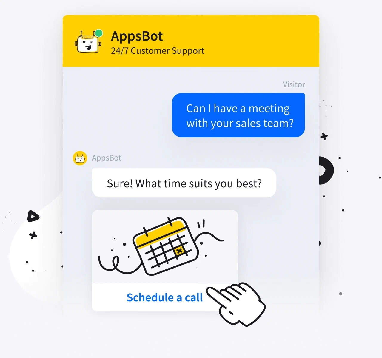ChatBot.com in live chat for software companies