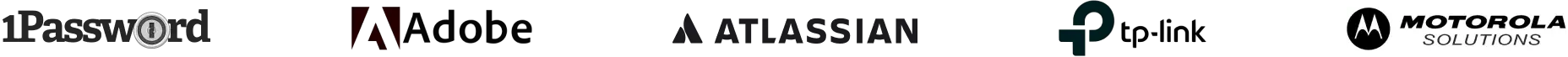 Logos of LiveChat® customers from IT industry