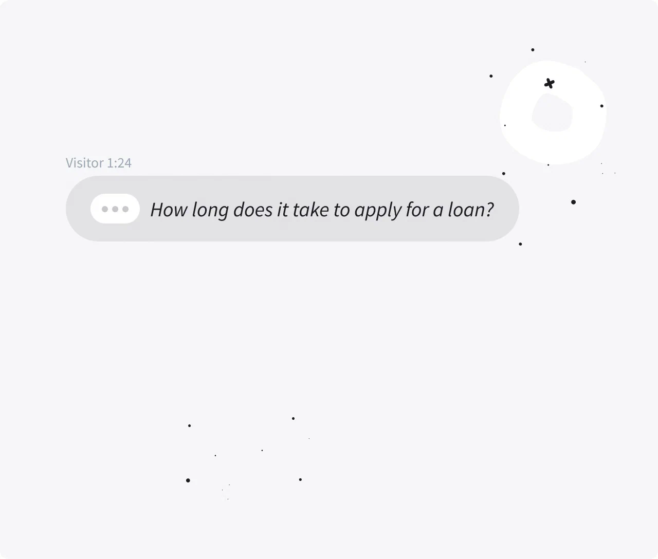 Live chat sneak peek view