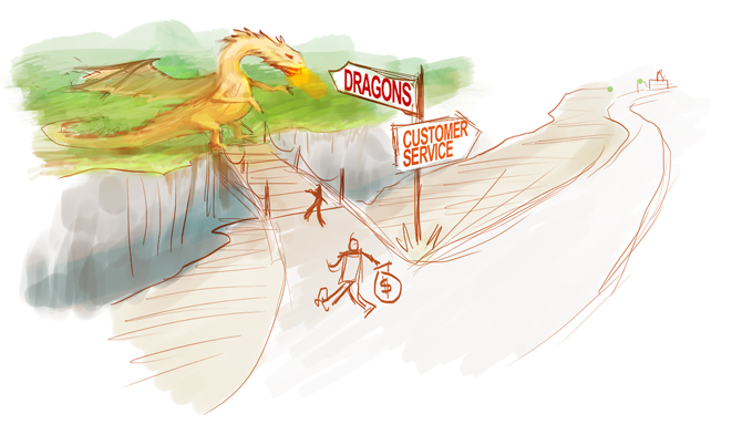 Dragons VS Customers Dragons VS Customers