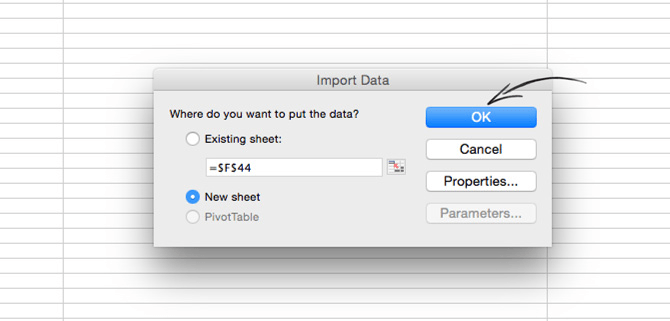 Importing the LiveChat report to a new sheet