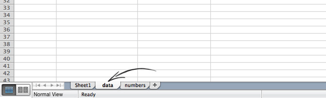 Placing the LiveChat report in the data tab in Excel Placing the LiveChat report in the data tab in Excel