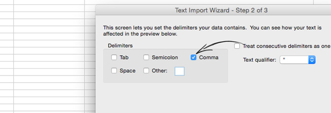 Selecting the comma separator in LiveChat Selecting the comma separator in LiveChat