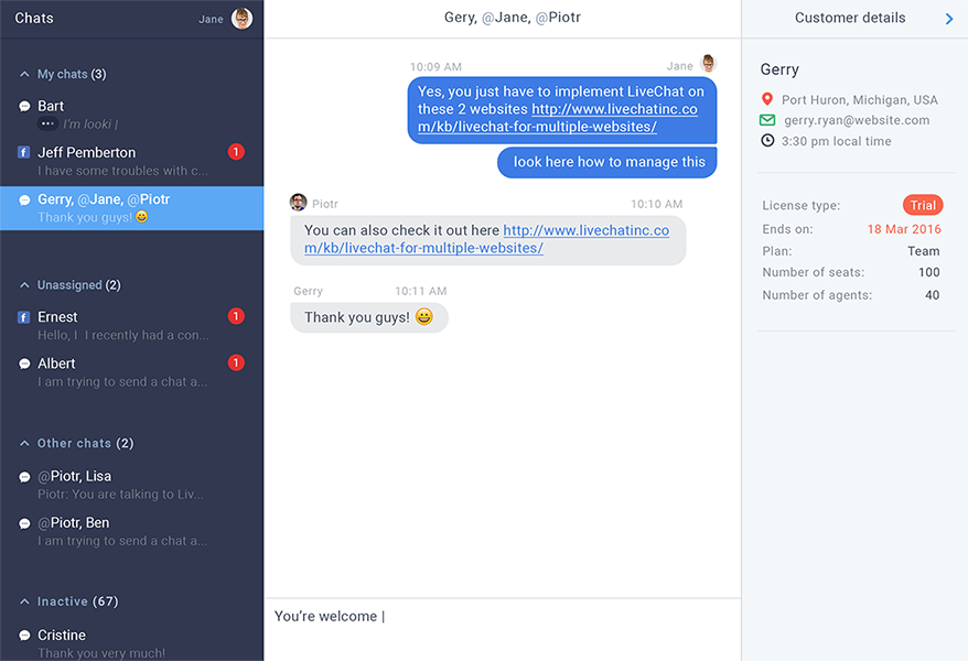 Sneak peek of LiveChat’s new platform