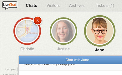 New LiveChat - Polished look New LiveChat - Polished look