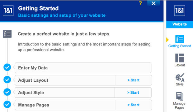 1&1 Integration with LiveChat