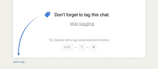 Chat tags reminder update Chat tags reminder update