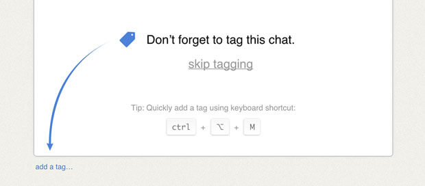 Chat tags reminder update