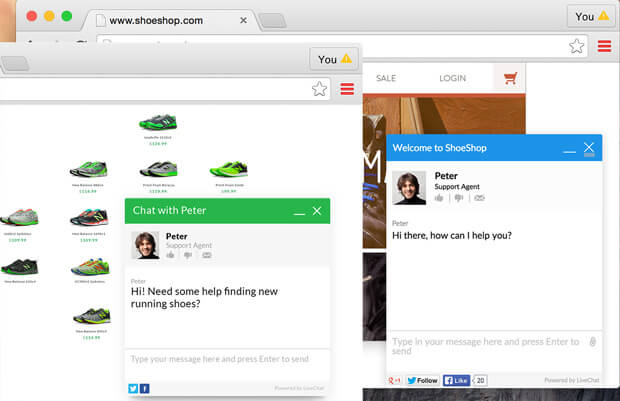 Separate sessions with LiveChat for multiple websites Separate sessions with LiveChat for multiple websites