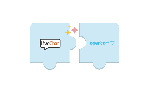 LiveChat integrates with OpenCart!