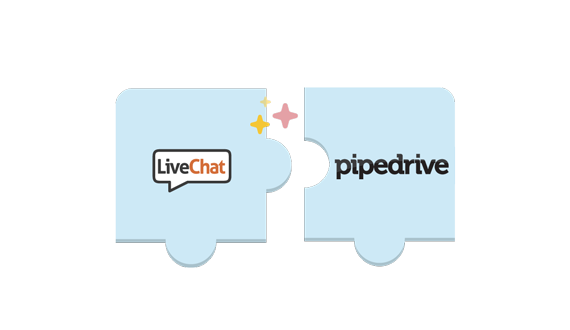 LiveChat Integrates with Pipedrive!
