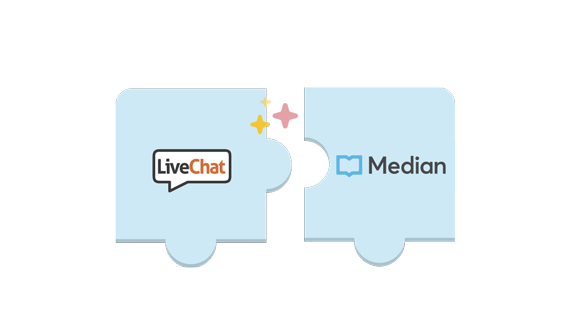 LiveChat - Median integration is here! LiveChat - Median integration is here!