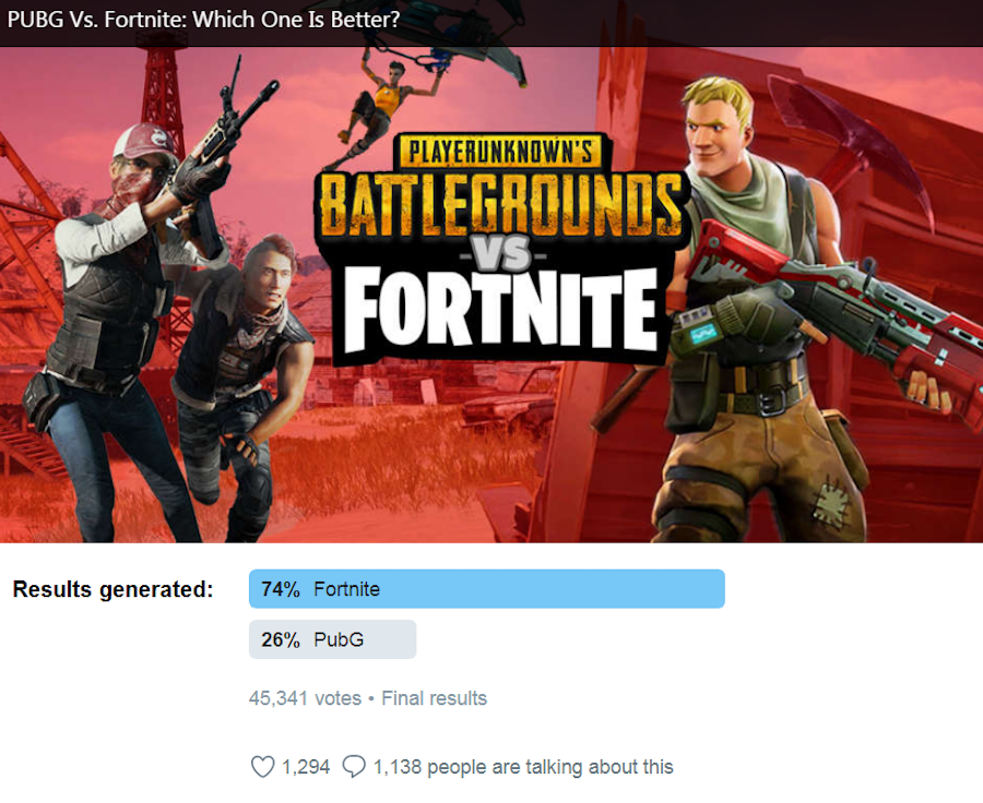 nfl-poll-survey NFL poll twitter survey on battlegrounds vs fortnite