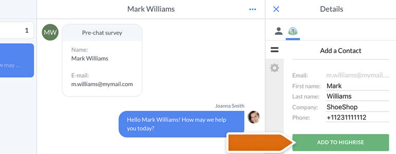 Highrise for LiveChat: managing your Contacts straight in LiveChat app! Highrise for LiveChat: managing your Contacts straight in LiveChat app!