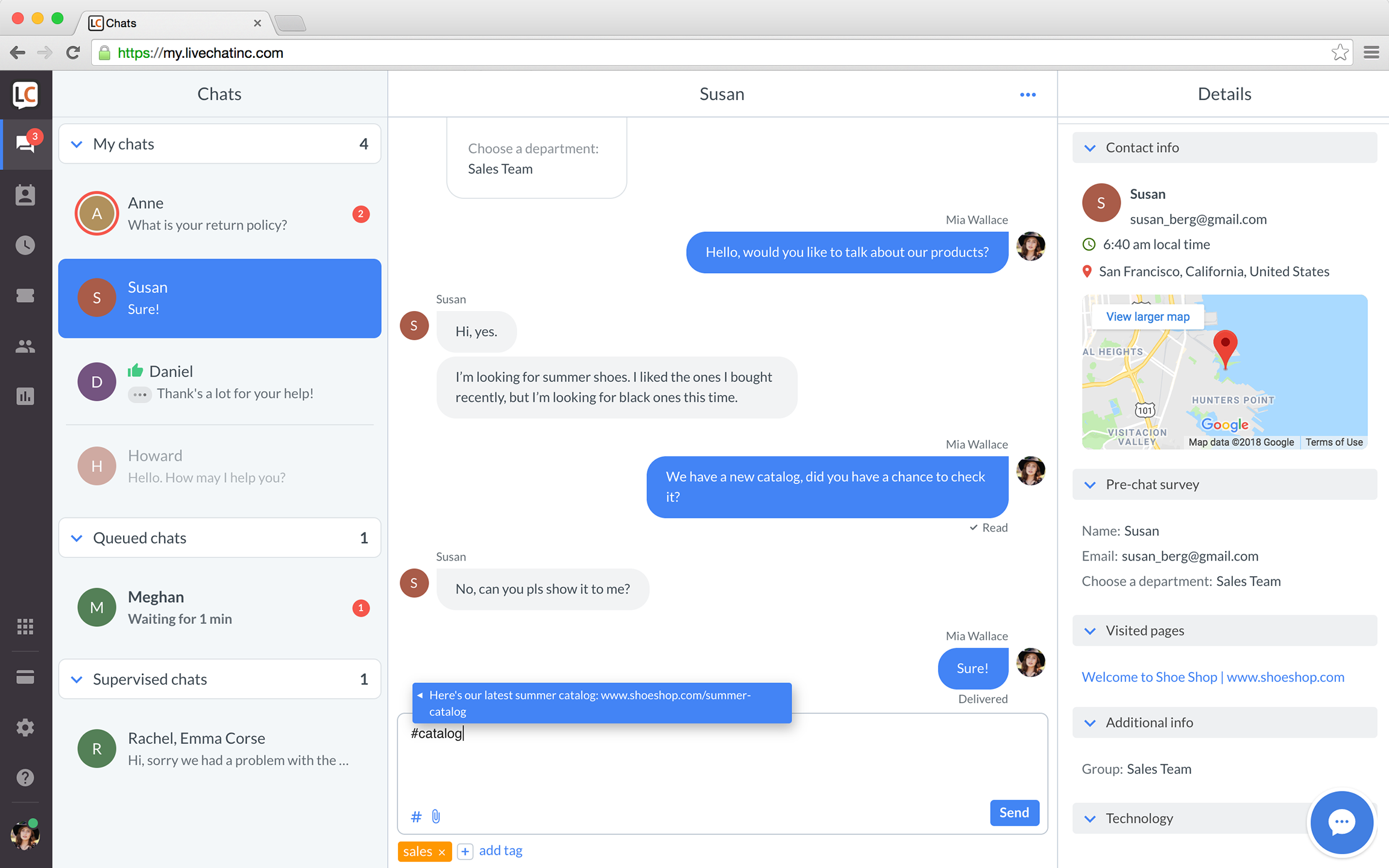 Sneak peek of LiveChat’s new platform