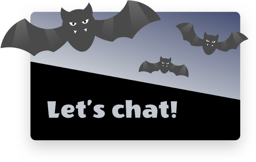 LiveChat scary Halloween eye-catcher