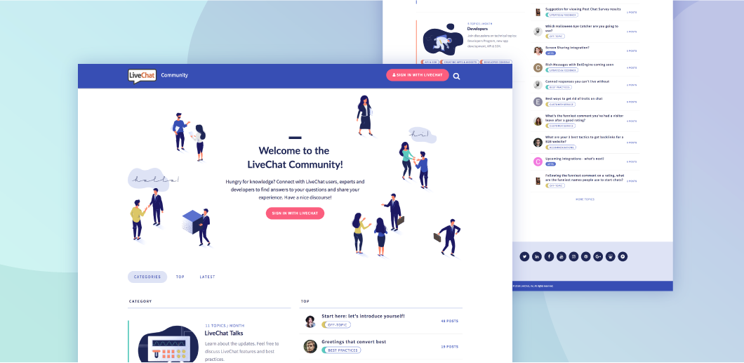 Let’s Discuss on LiveChat Community