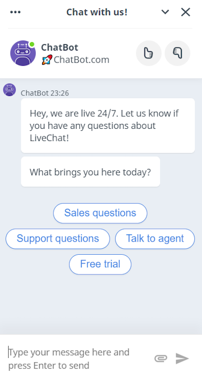 peak times on chat - chatbot Peak times on chat - chatbot