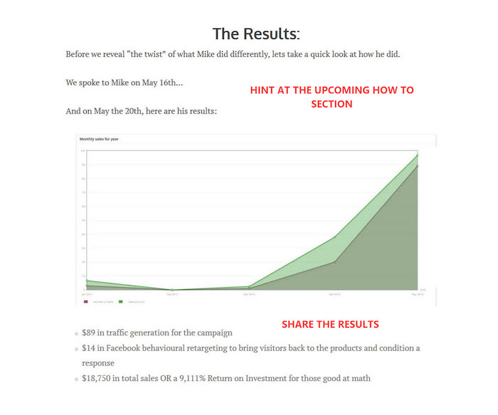 case study results