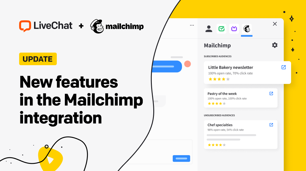 New features in the Mailchimp integration